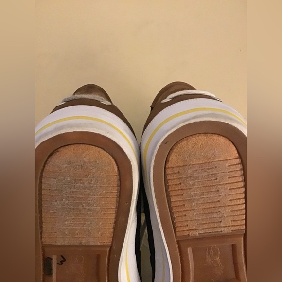 Polo By Ralph Lauren men blue canvas leather High top sneaker size 12 medium - Picture 7 of 11